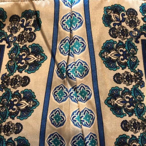 Zac & Rachel Satin Button Up Shirt. - Picture 13 of 16